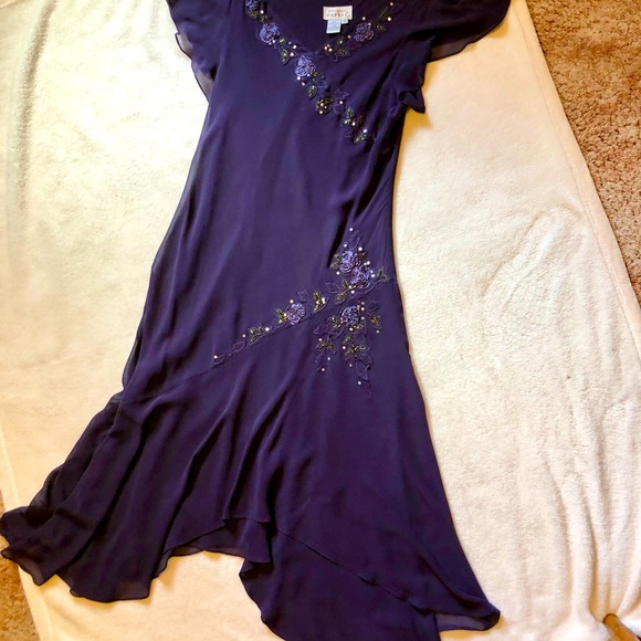 Adrianna Papell purple dress - Picture 4 of 4